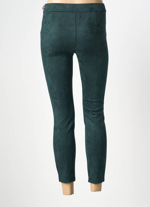 Pantalon 7/8 stretch taille normale vert STREET ONE femme