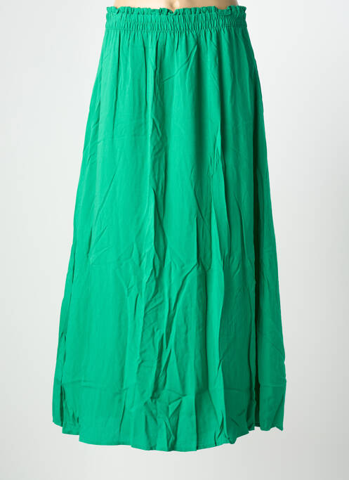 Jupe longue coupe fluide vert JDY femme