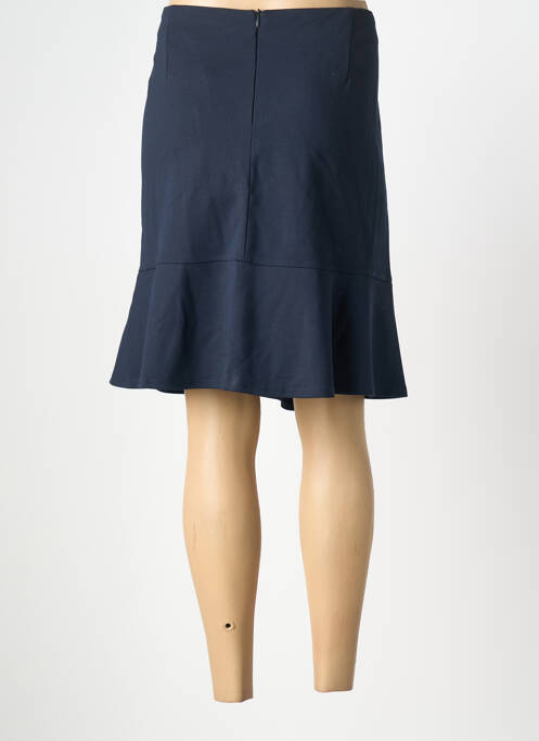 Jupe mi-longue coupe évasée bleu STREET ONE femme