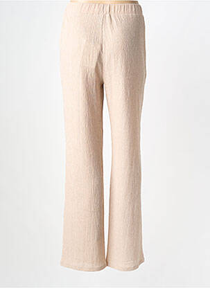 Pantalon droit stretch taille normale beige IVY BEAU femme