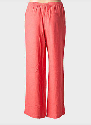 Pantalon droit taille élastique taille normale rose JDY femme