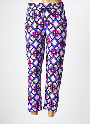 Pantalon chino taille normale taille normale violet STREET ONE femme