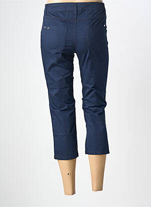 Pantacourt stretch taille normale bleu STREET ONE femme