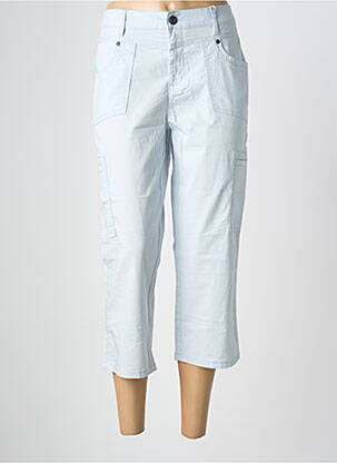 Pantacourt taille normale taille normale bleu STREET ONE femme
