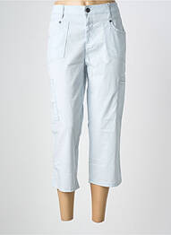 Pantacourt taille normale taille normale bleu STREET ONE femme
