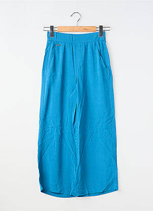 Pantalon droit taille élastique taille normale bleu STREET ONE femme