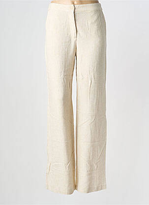 Pantalon large beige JDY femme
