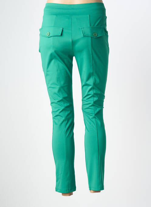 Pantalon slim taille élastique taille normale vert ES&SY femme