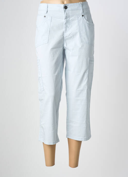 Pantacourt taille normale taille normale bleu STREET ONE femme