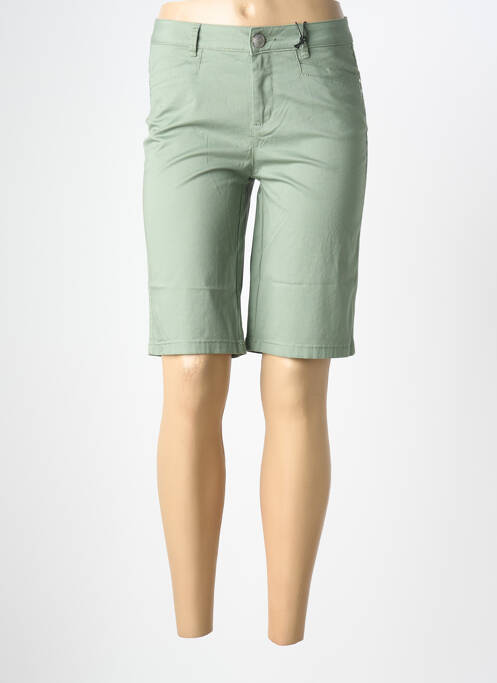 Bermuda vert STREET ONE femme