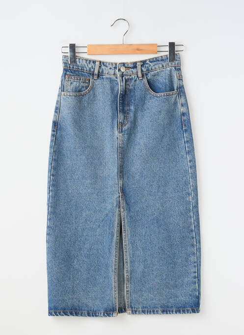 Jupe mi-longue bleu COMPAÑIA FANTASTICA femme