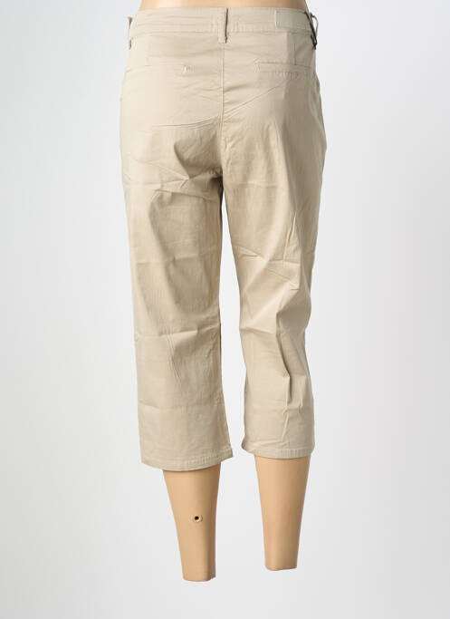 Pantacourt beige KALISSON femme