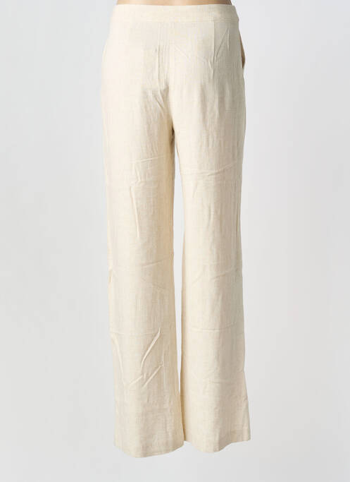Pantalon large beige JDY femme