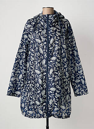 Veste casual coupe droite bleu ÉTYMOLOGIE femme