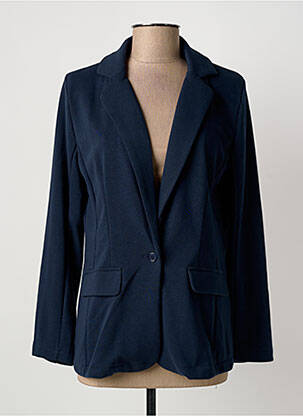 Blazer fausses poches bleu ÉTYMOLOGIE femme