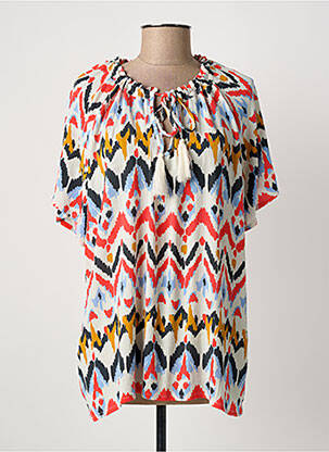 Blouse rouge ÉTYMOLOGIE femme