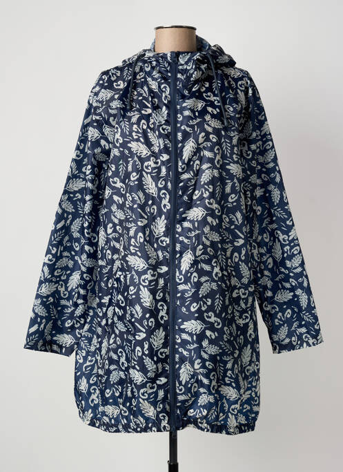 Veste casual coupe droite bleu ÉTYMOLOGIE femme