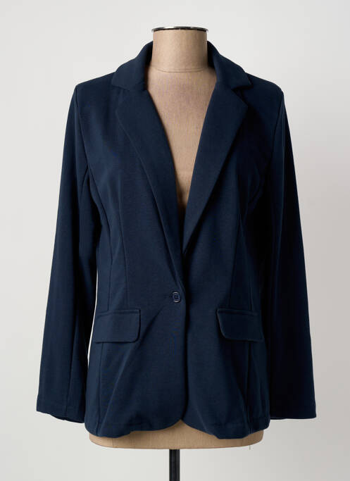 Blazer fausses poches bleu ÉTYMOLOGIE femme