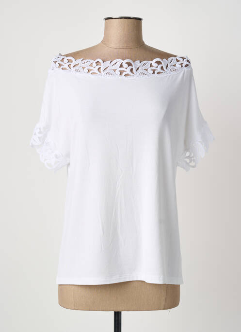 Top blanc MADIVA femme