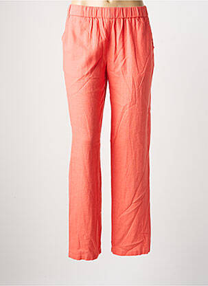 Pantalon chino taille normale taille normale rose ÉTYMOLOGIE femme