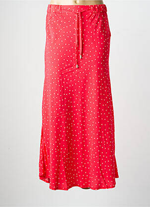 Jupe longue coupe fluide rose ÉTYMOLOGIE femme