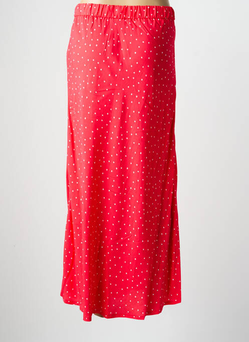 Jupe longue rose ÉTYMOLOGIE femme