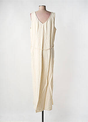 Robe longue sans manche sans manche beige JDY femme