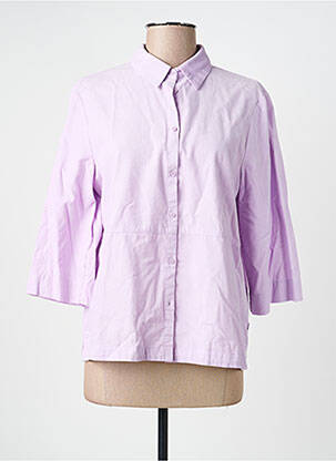 Chemisier coupe droite manches 3/4 violet STREET ONE femme