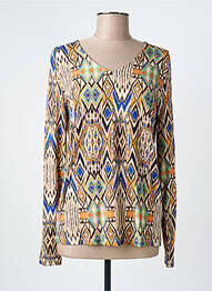 T-shirt manches longues manches longues beige IVY BEAU femme