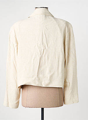 Blazer coupe cintrée beige JACQUELINE DE YONG femme