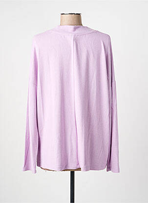 Pull coupe cintrée manches longues violet STREET ONE femme