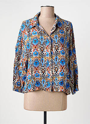 Blouse bleu JACQUELINE DE YONG femme