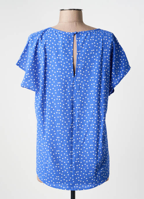 Blouse manches courtes manches courtes bleu clair JACQUELINE DE YONG femme