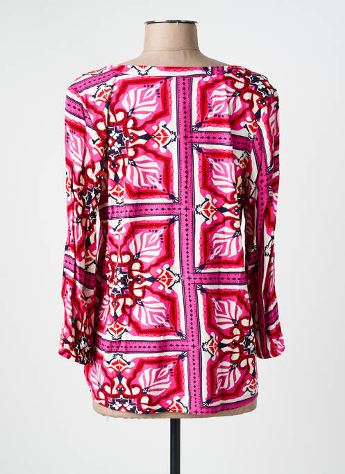 Blouse imprimé fleurs manches 3/4 rose STREET ONE femme