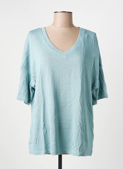 T-shirt coupe droite manches courtes bleu STREET ONE femme