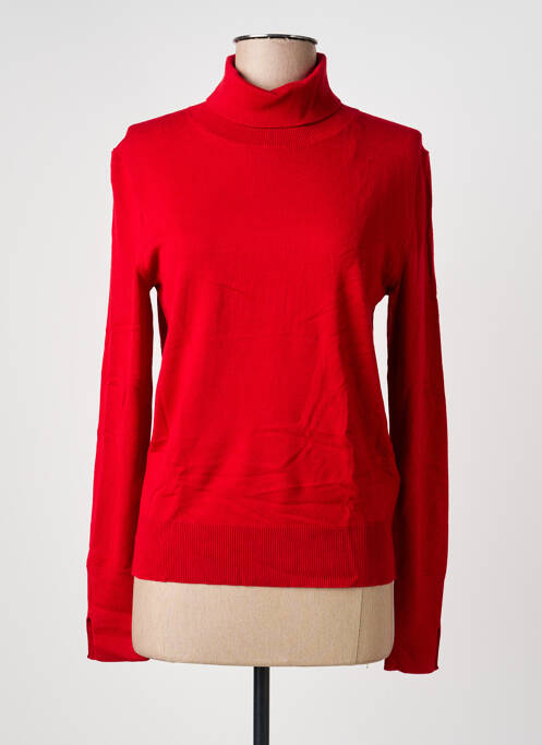 Pull col roulé rouge STREET ONE femme