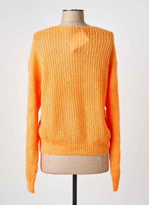 Pull orange JACQUELINE DE YONG femme