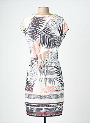 Robe mi-longue sans manche sans manche noir CHRISTINE LAURE femme