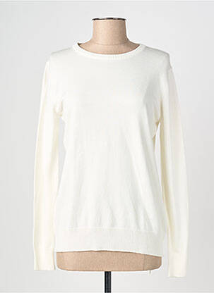 Pull stretch manches longues beige TRIPODE femme