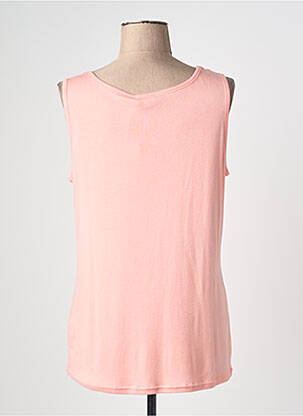 Débardeur stretch sans manche rose ARMOR LUX femme