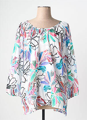 Blouse blanc CHRISTINE LAURE femme