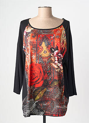 Top noir CHRISTINE LAURE femme