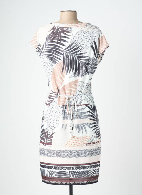 Robe mi-longue sans manche sans manche noir CHRISTINE LAURE femme