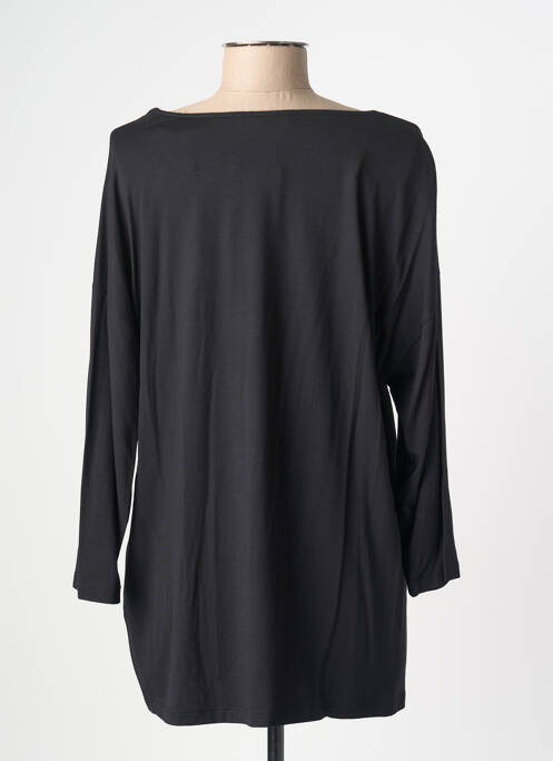 Top stretch manches 3/4 noir CHRISTINE LAURE femme