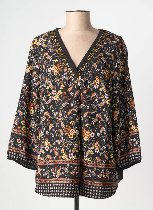 Blouse noir CHRISTINE LAURE femme