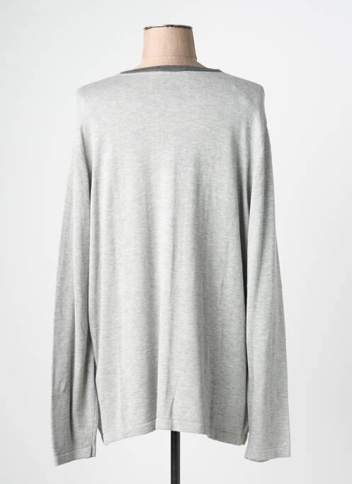 Gilet manches longues gris CHRISTINE LAURE femme