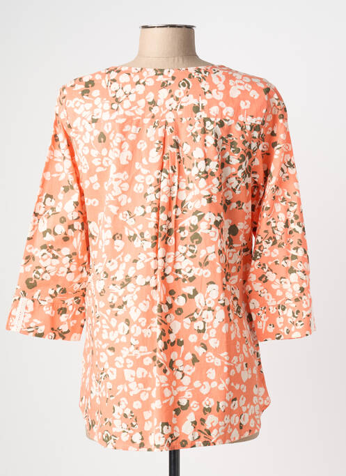 Chemisier coupe cintrée manches 3/4 orange CONCEPT K femme
