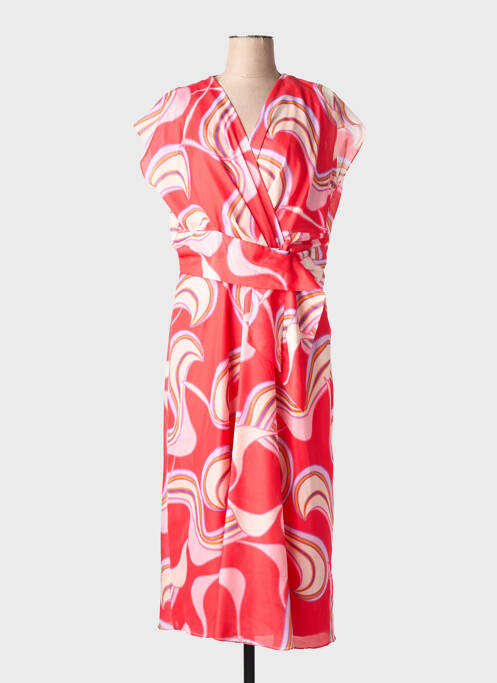 Robe longue rouge CHRISTINE LAURE femme