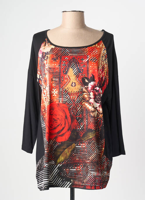 Top noir CHRISTINE LAURE femme