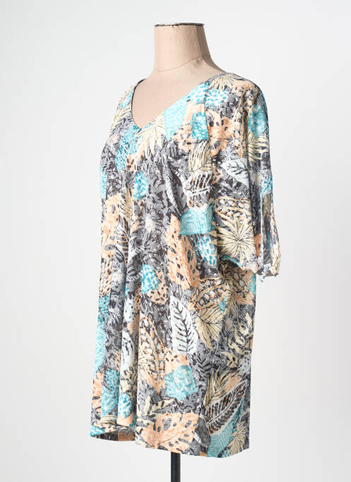 T-shirt gris CHRISTINE LAURE femme